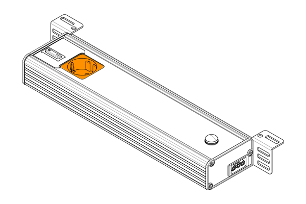 ALU-LINE 350 | EU orange with motion sensor